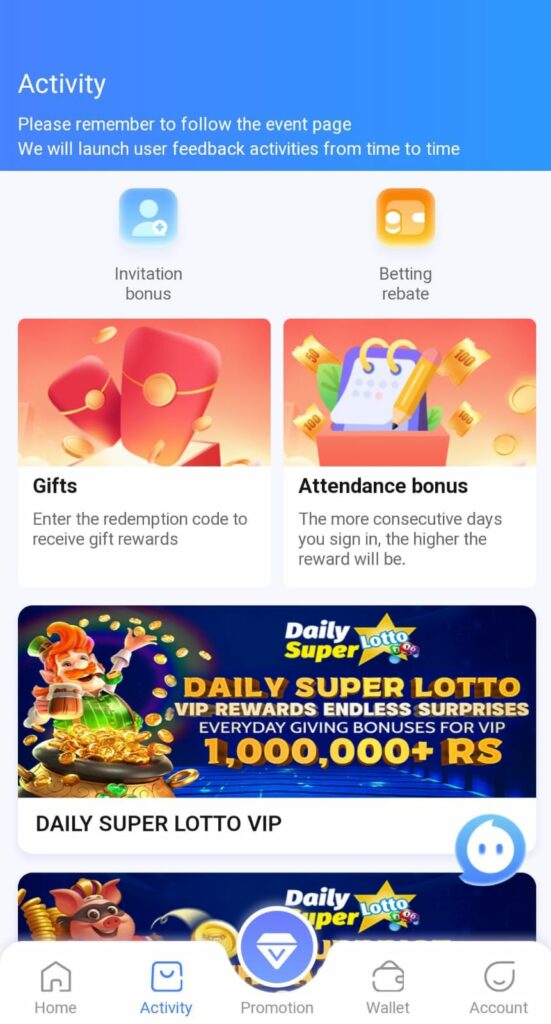 Daily Super Lotto Invite Code